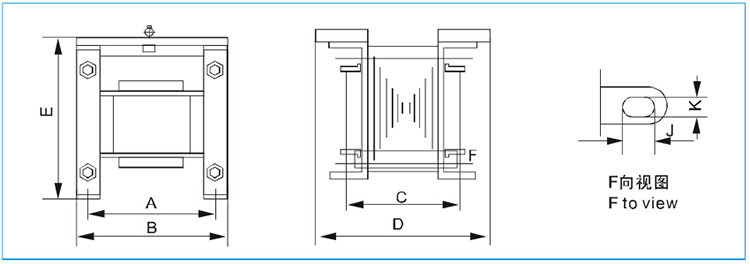 BK-250 250VA 220V/380V Input Single Phase Industrial Control Transformer